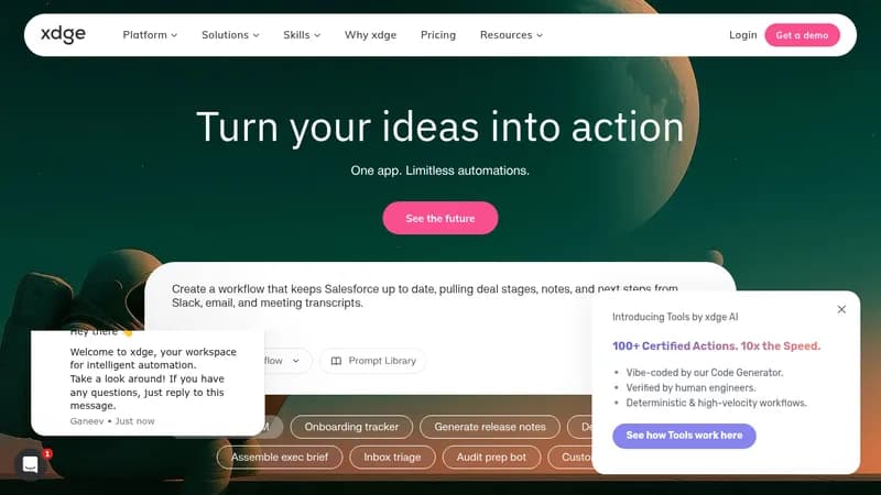 xdge website