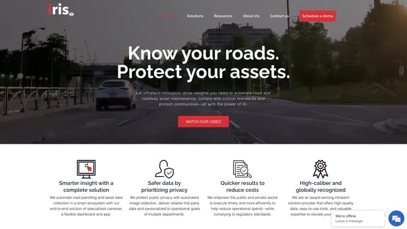 iris roads screenshot