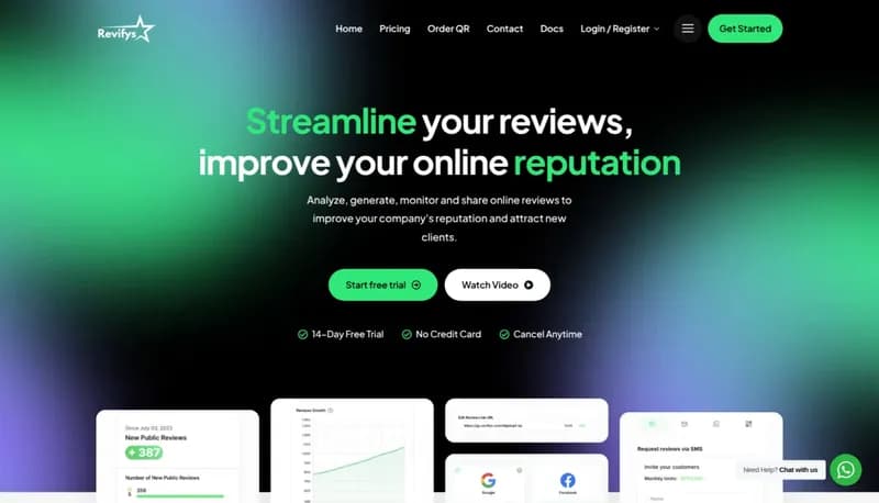 Revifys screenshot