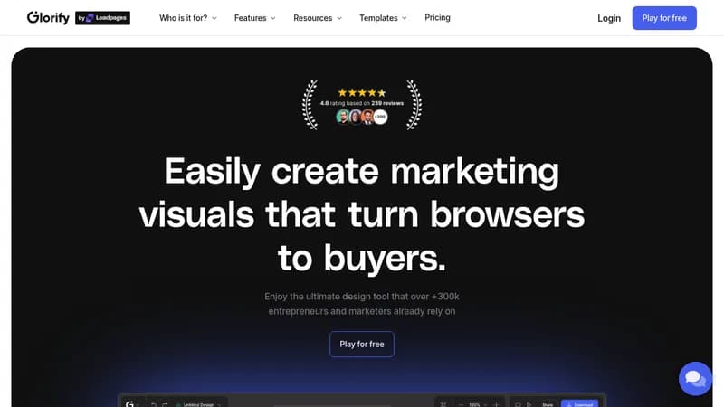 glorify website