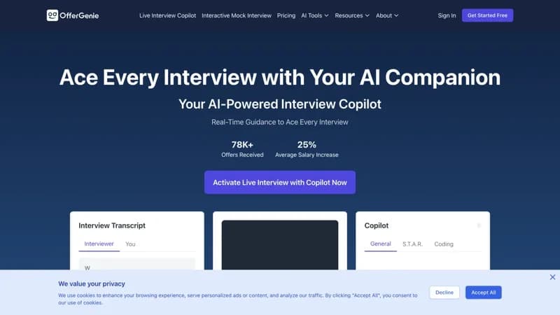 OfferGenie screenshot