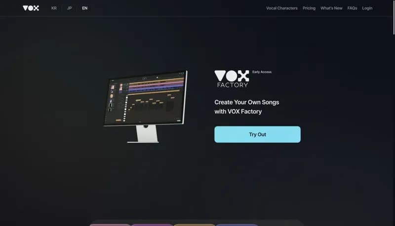 VOX Factory screenshot