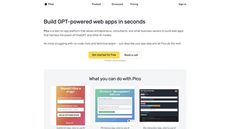 Pico screenshot
