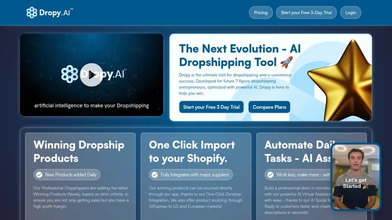 dropy.ai website