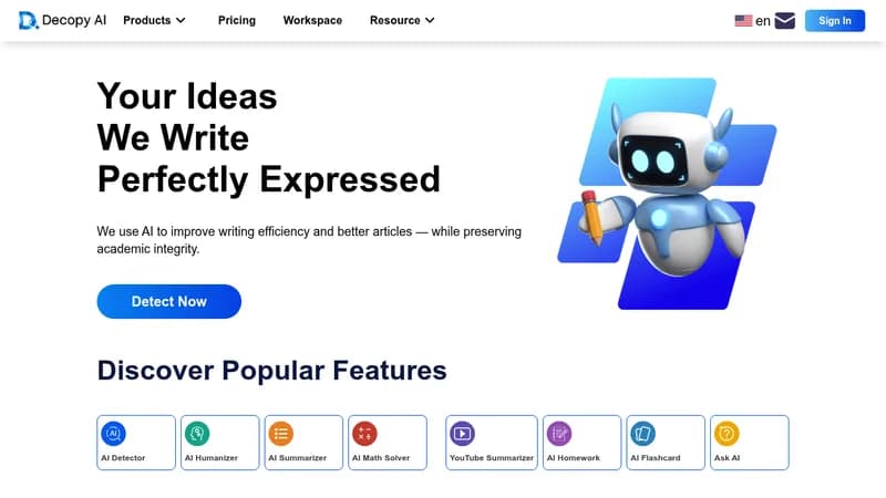 decopy ai website