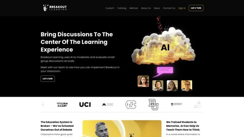 Breakout Learning screenshot