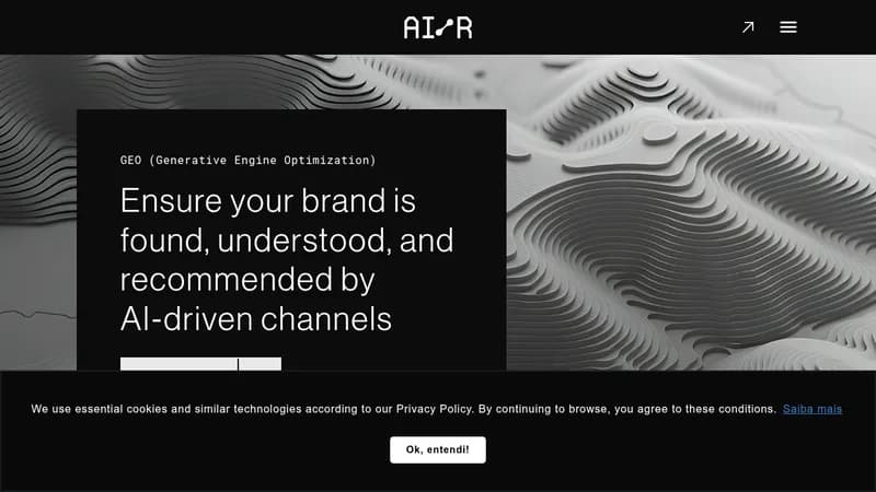 geo (generative engine optimization) website