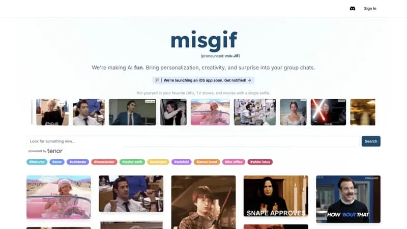 misgif screenshot