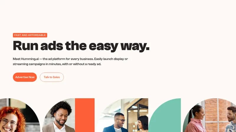humming.ai website