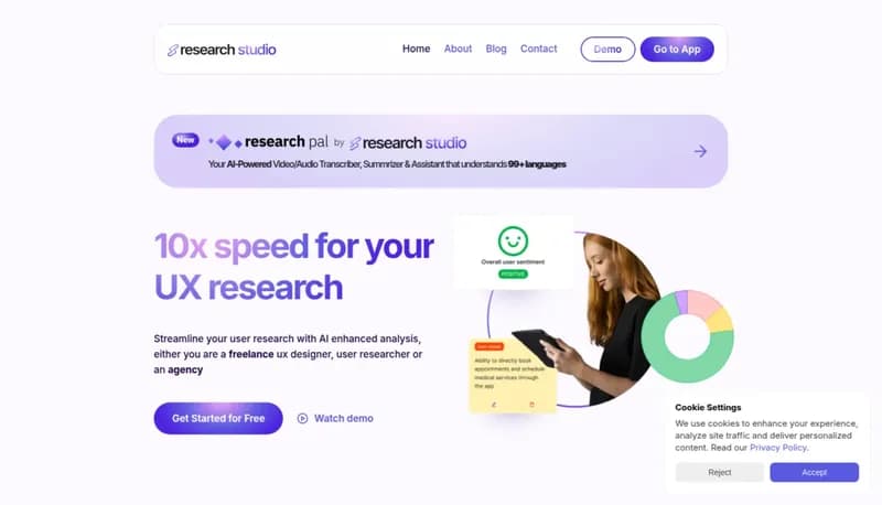 Research Studio screenshot