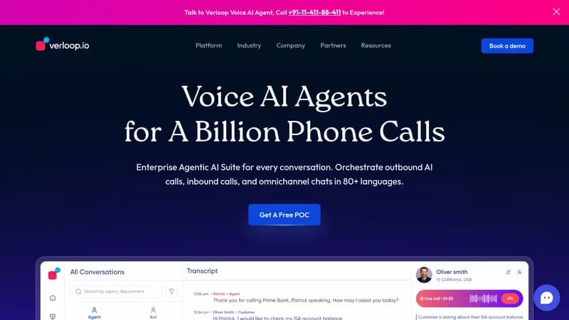 verloop.io website