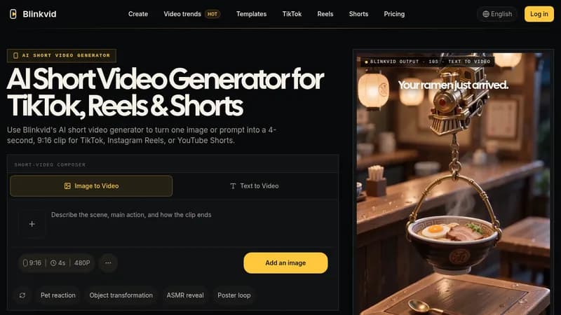 blinkvid website