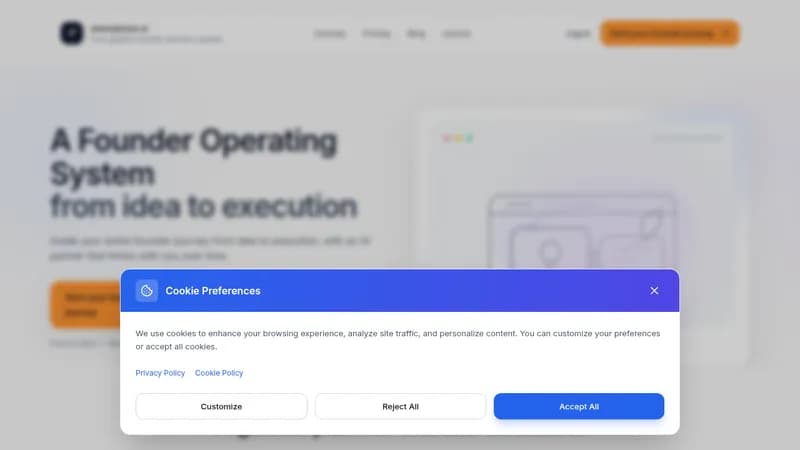 startuptools website