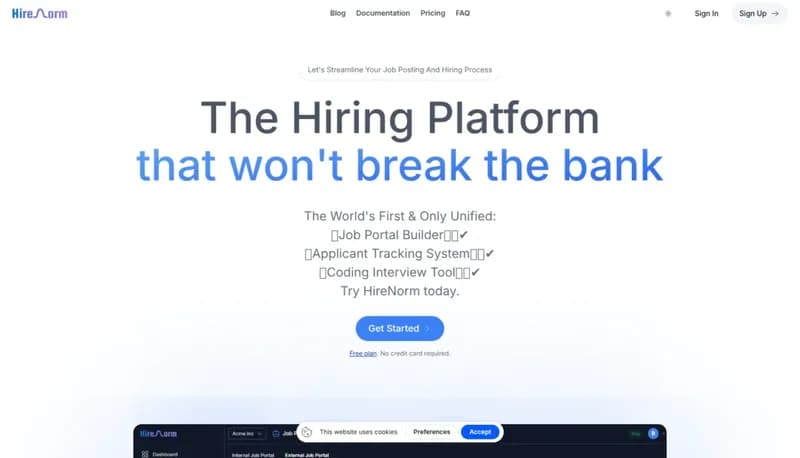 HireNorm screenshot