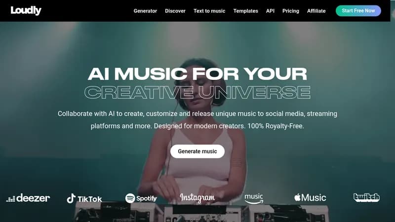 loudly website