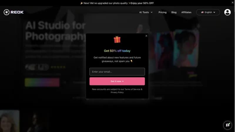 REOK: AI Studio screenshot