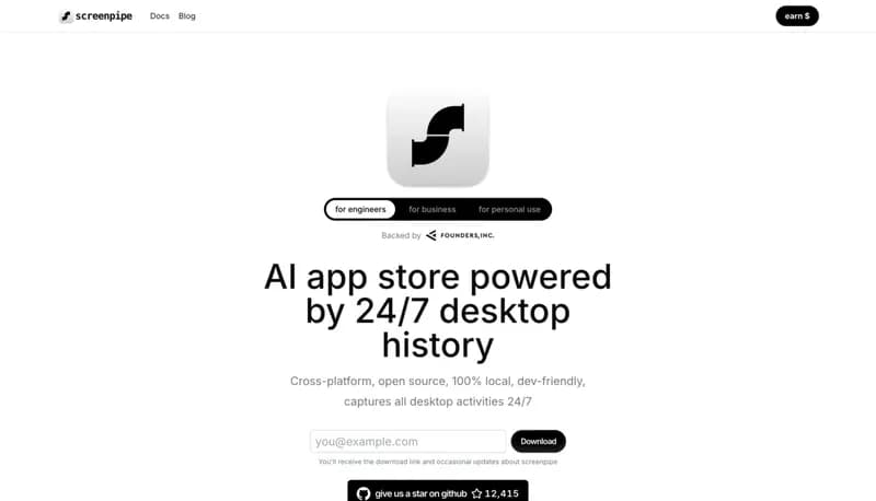 screenpipe screenshot