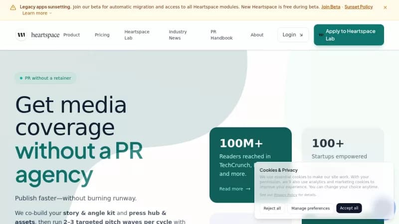 Heartspace screenshot