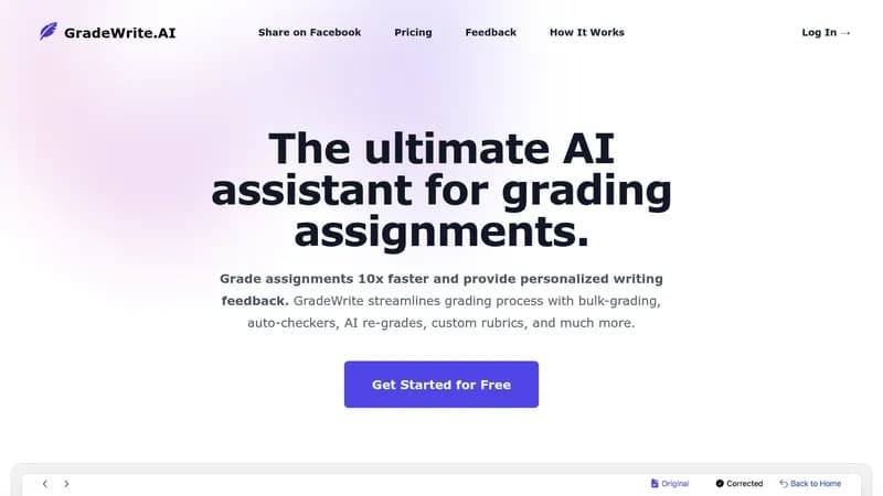 gradewrite ai website