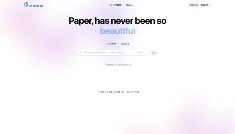 OpenRead screenshot