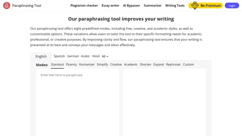 paraphrasing tool website