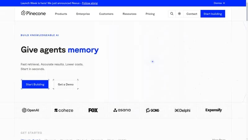 pinecone website