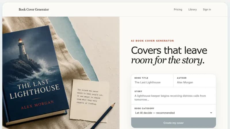 book cover generator website