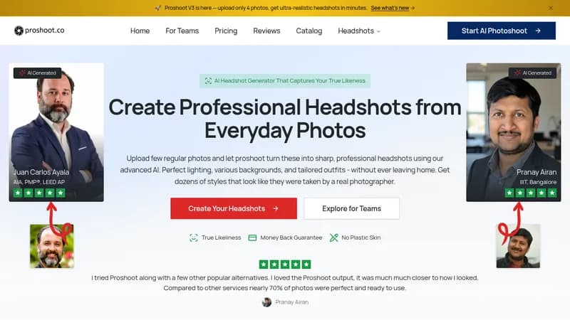 proshoot website