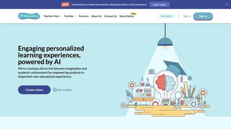 Storywizard.ai screenshot