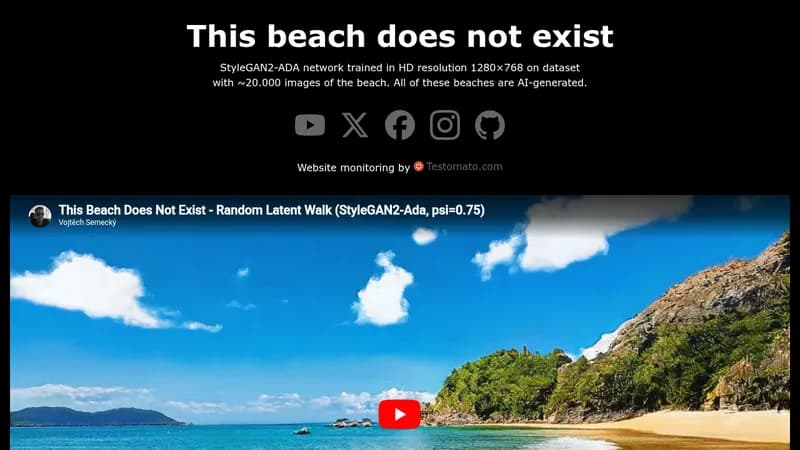 this beach does not exist website