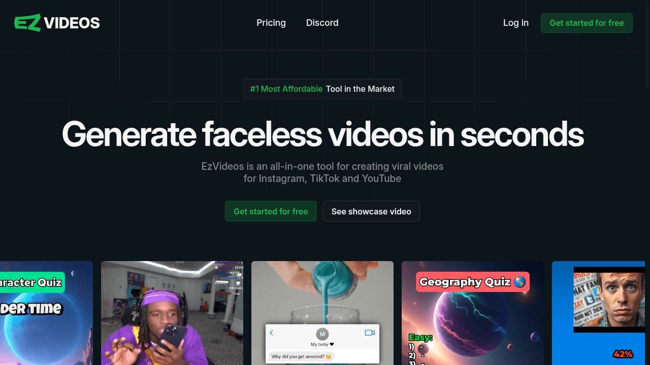 ezvideos website