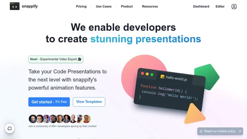 snappify website
