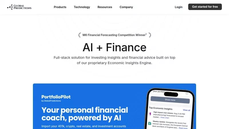 Global Predictions screenshot