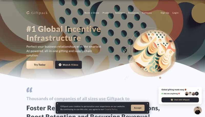Giftpack screenshot