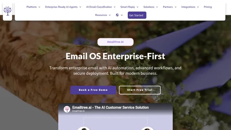 emailtree.ai website