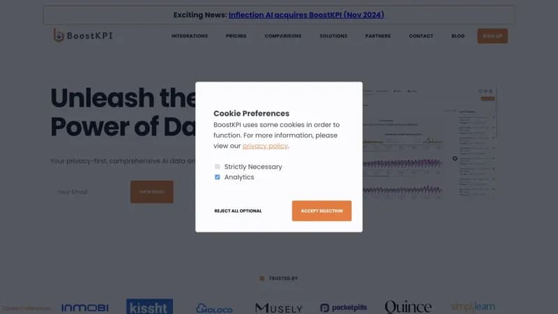 BoostKPI screenshot