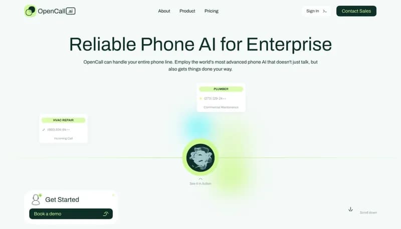 OpenCall AI screenshot