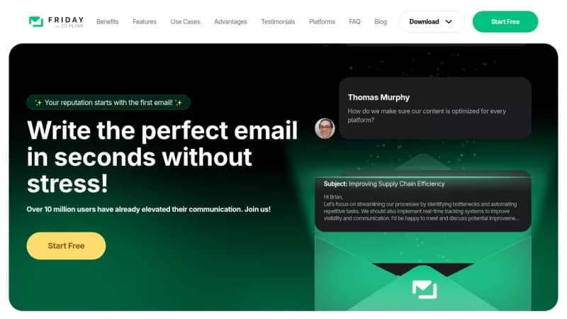 Friday screenshot