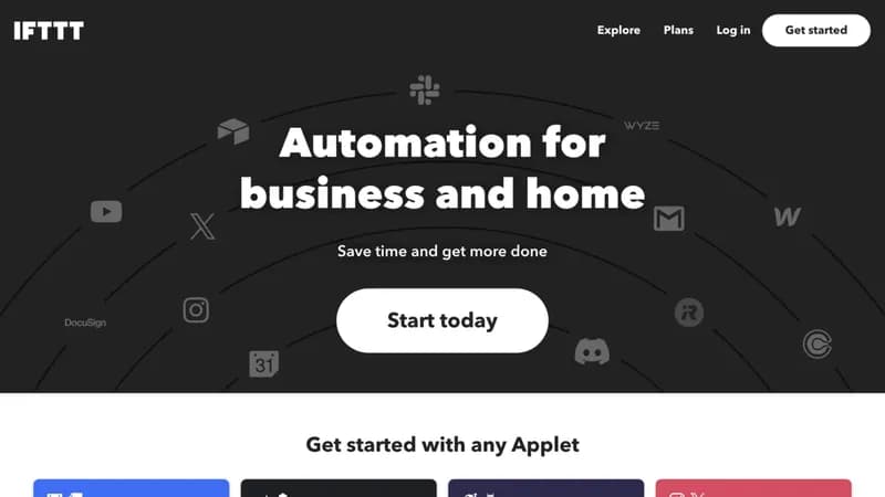 IFTTT screenshot
