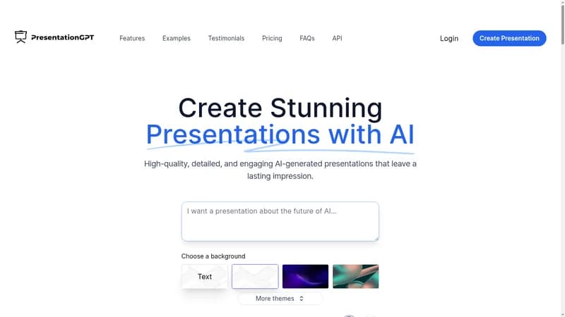 presentationgpt website