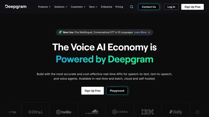 deepgram website