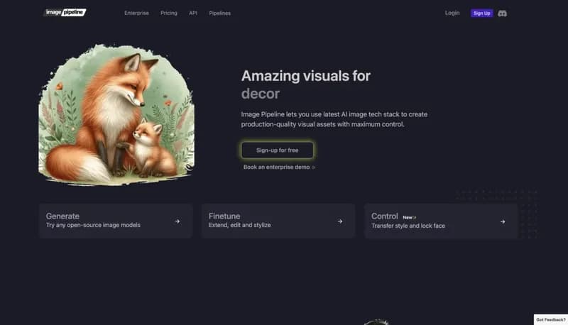 Image Pipeline screenshot