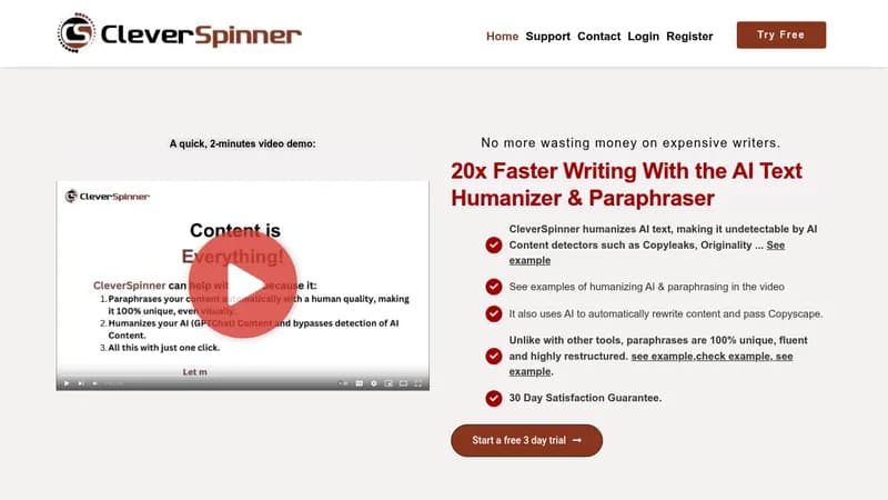 cleverspinner website