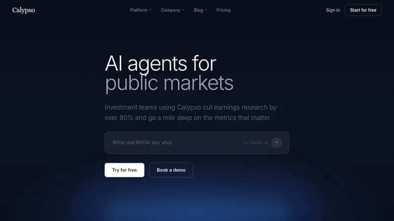 calypso website