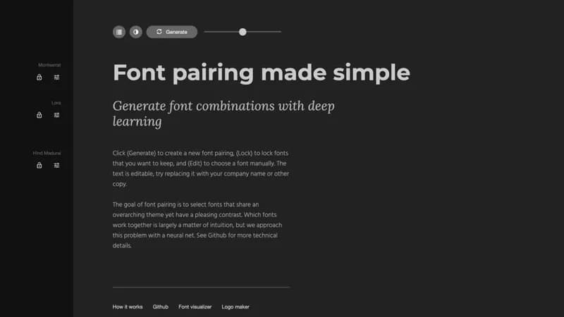 Fontjoy screenshot