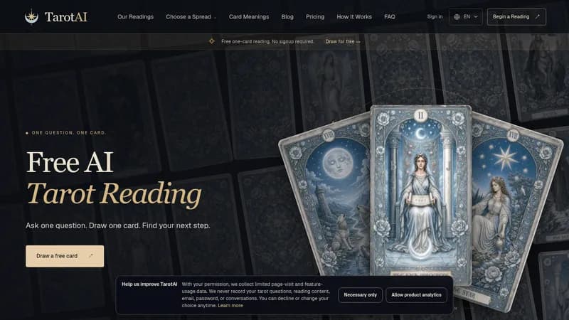 tarotai website