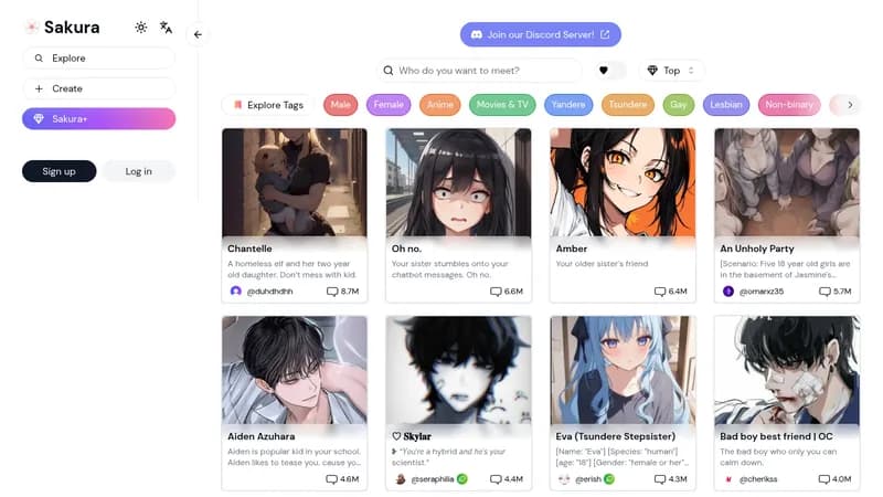 sakura website