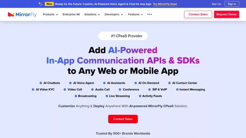 MirrorFly screenshot