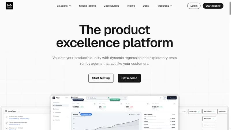 qa.tech website