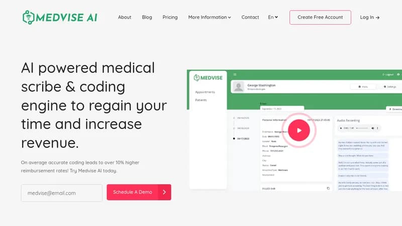 medvise ai website